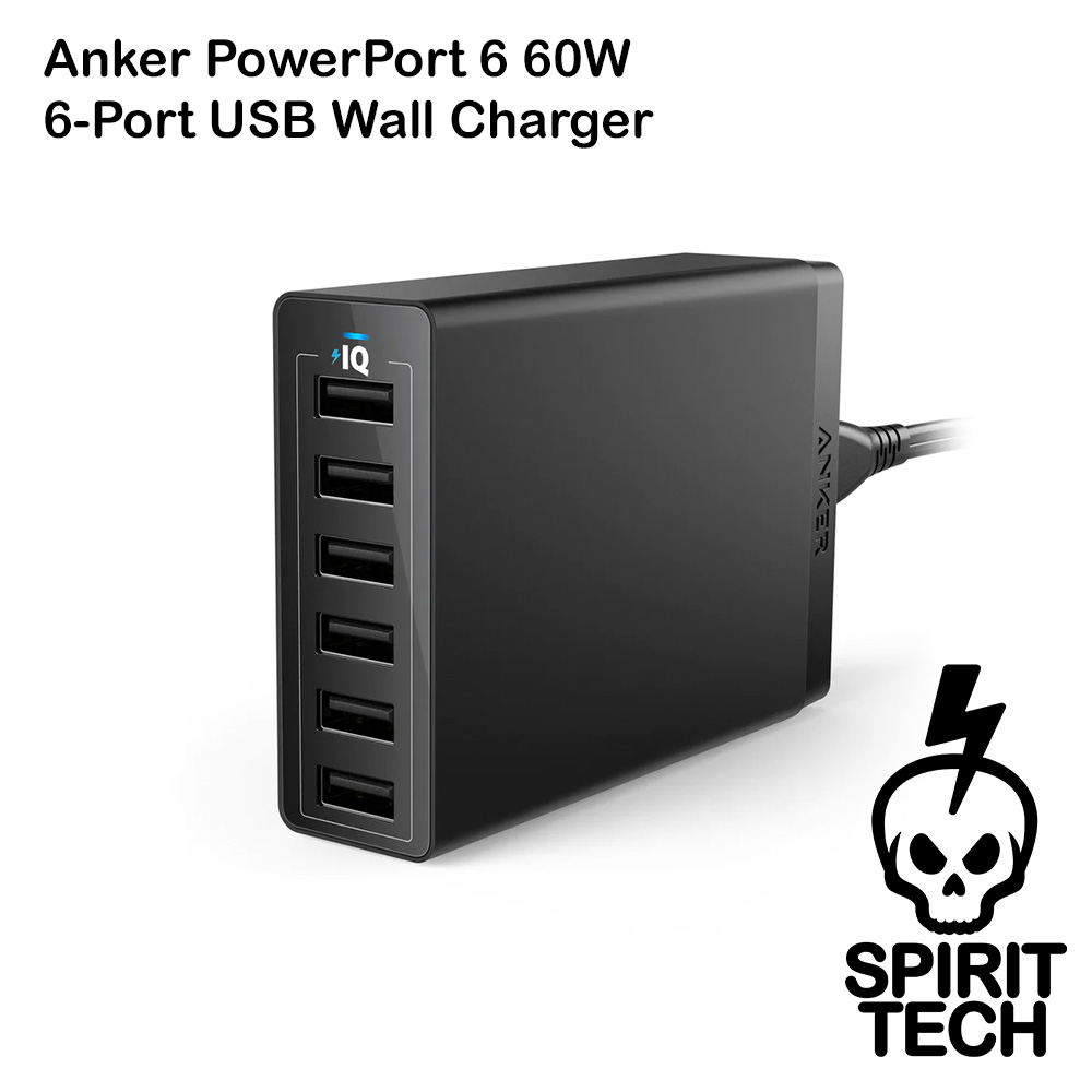 Anker Powerport W Port Universal Usb Wall Charger Spirit Tech