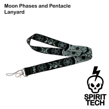 Moon Phases and Pentacle Lanyard