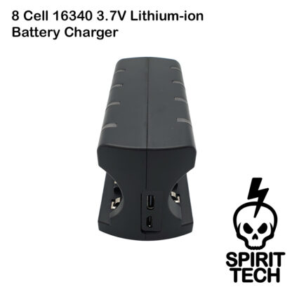 8 Slot 16340 Lithium-Ion Battery Charger - Image 3