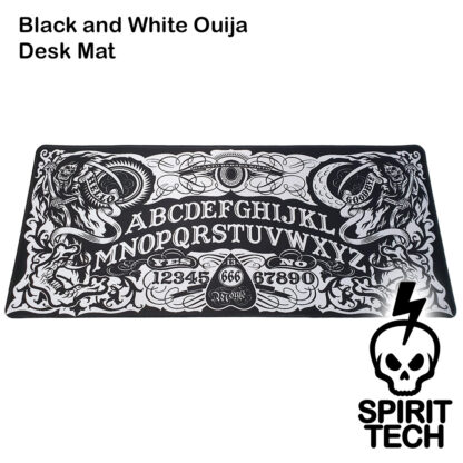 Black and White Ouija Board Large Mouse/Desk Mat