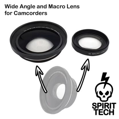 Wide Angle and Macro Lens for Camcorders - Image 3